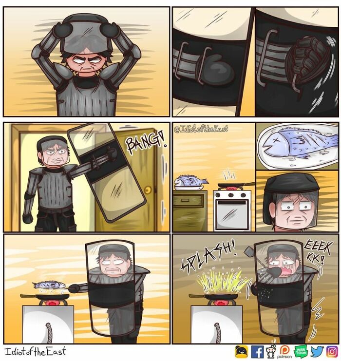 Artist Promises To Amuse You With His Stupid Comics