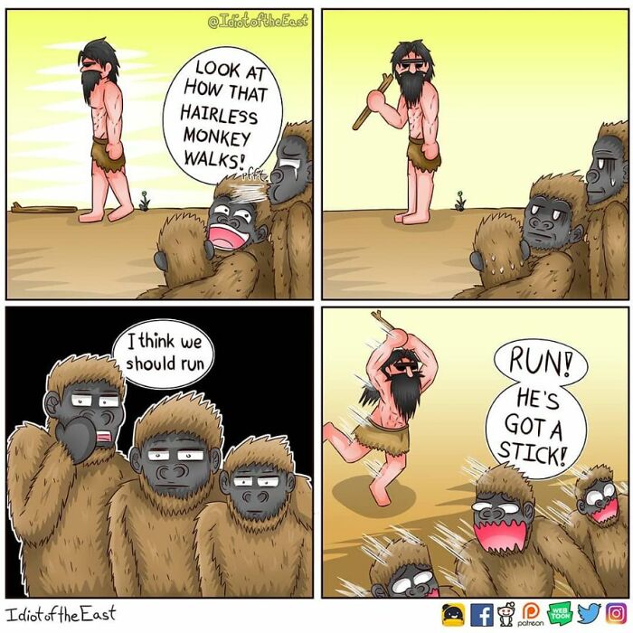 Artist Promises To Amuse You With His Stupid Comics