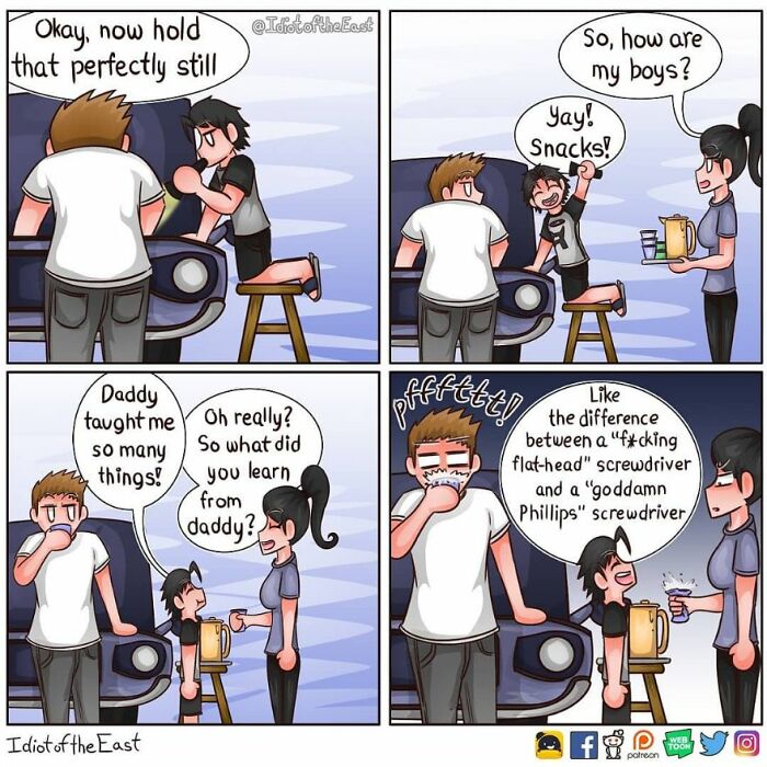 Artist Promises To Amuse You With His Stupid Comics