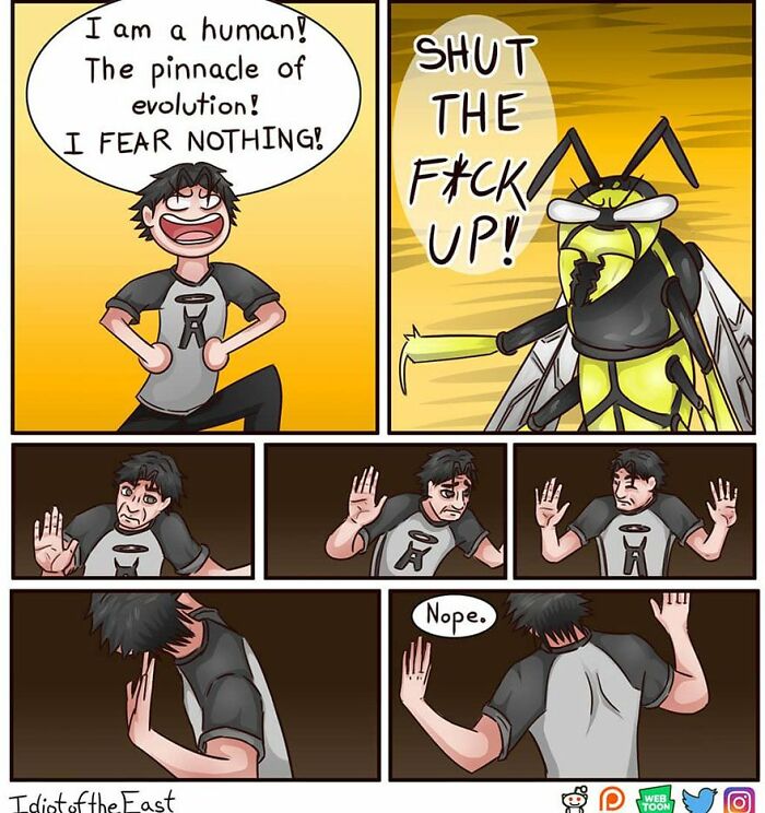 Artist Promises To Amuse You With His Stupid Comics