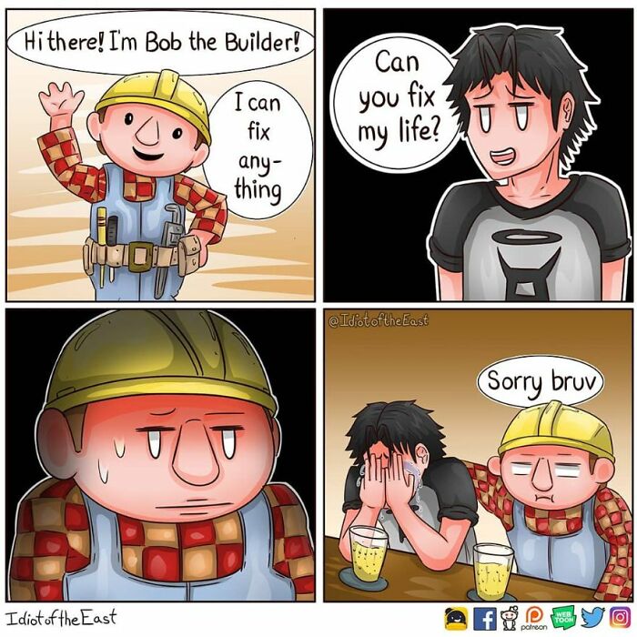 Artist Promises To Amuse You With His Stupid Comics