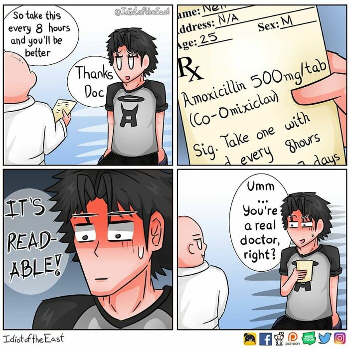 Artist Promises To Amuse You With His Stupid Comics