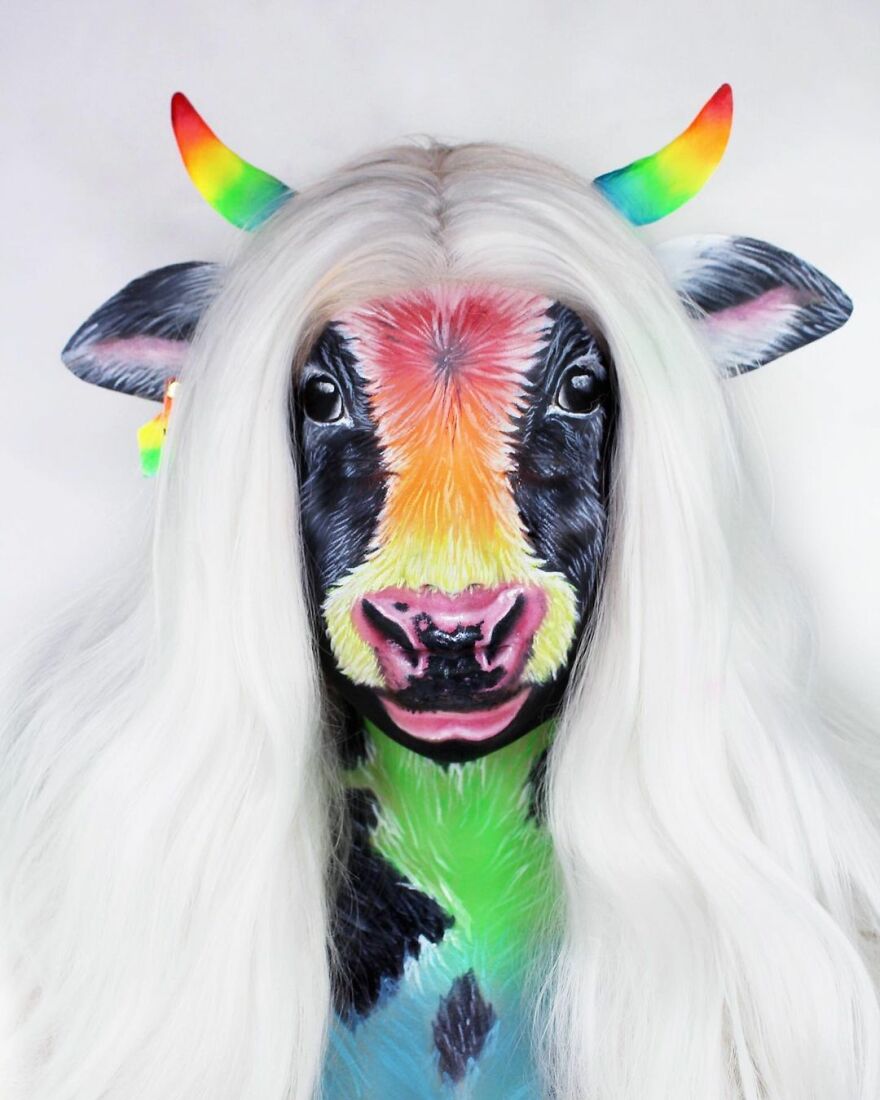 Rainbow Cow