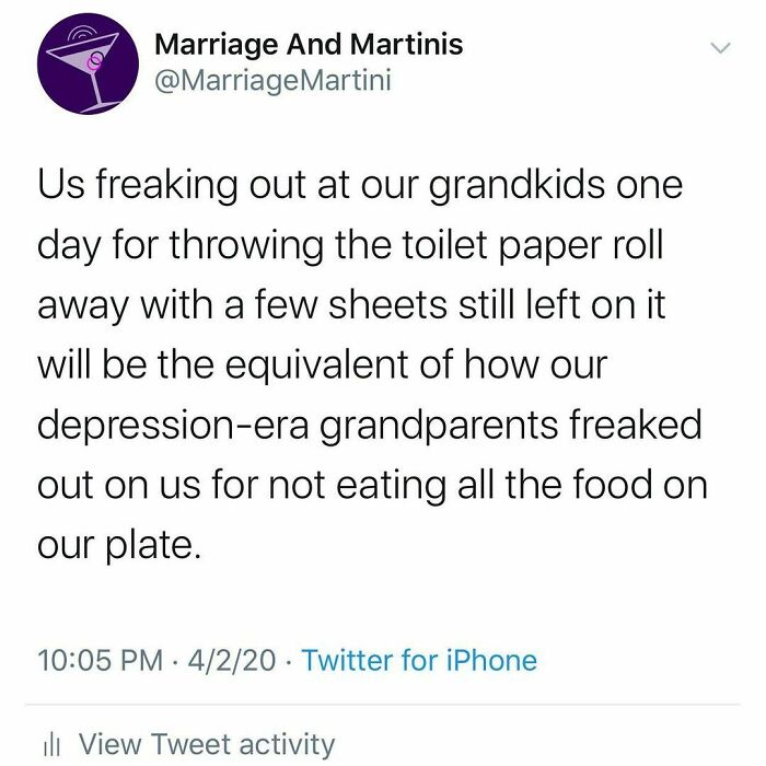 There’s Still Enough For At Least Two Wipes!
•
•
•
•
#toiletpapercrisis #coronamemes #funnymemes #quarantineproblems #quarantinelife #toiletpaper