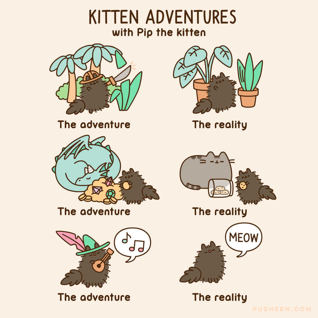 40 Adorable Pusheen Comics
