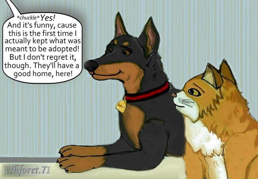 "Back From The Vet..."