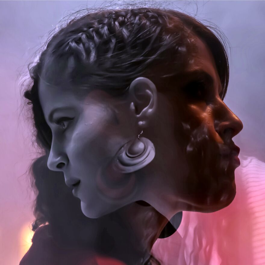 Behind The Scenes, Multi Exposure. Behind The Scenes, Multi Exposure.