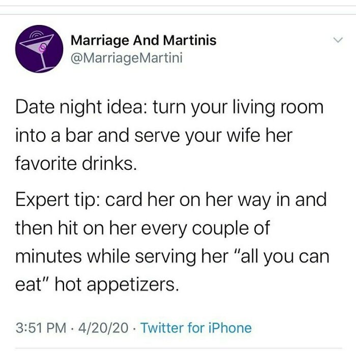 Trust Me On This.
•
•
•
•
#quarantine #datenight #datenightideas #quarantineandchill #couplesofig