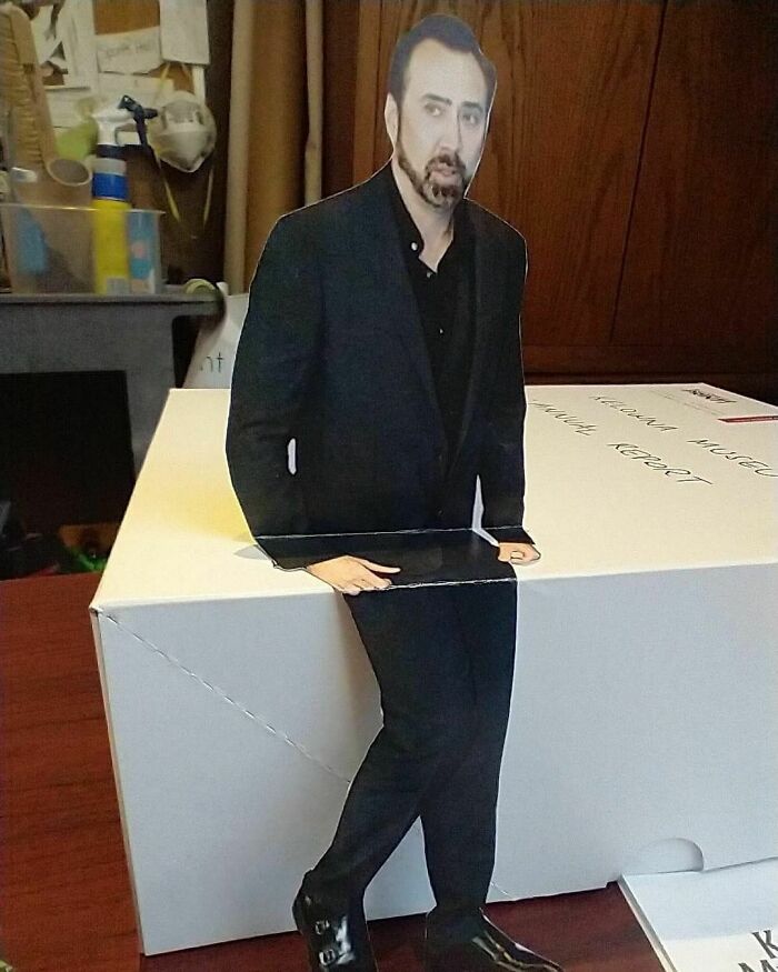 Our Friends From Sncewips Museum Played A Little "Trickolas Cage" On Us