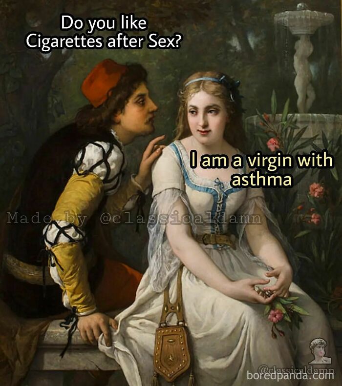 Funny-Classical-Damn-Paintings-Modern-Captions