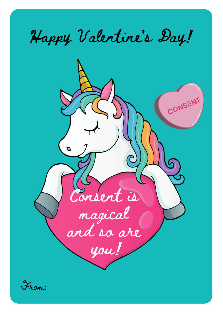 We Created Consent-Centered Valentine's Day Cards Our Society Needs (8 Pics)