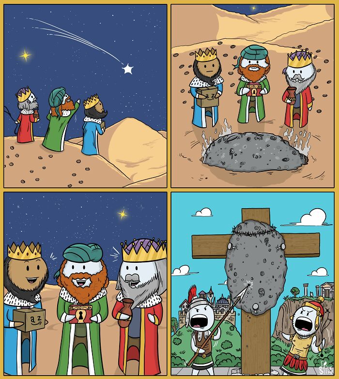 Artist Duo Makes Absurd Comics With Surprising Endings (24 Pics)