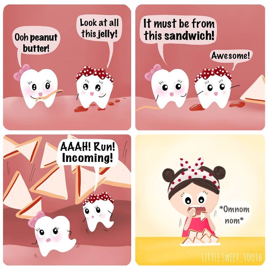 Dentist Uses His Free Time To Create Comics About His Profession And They Are Very Cute