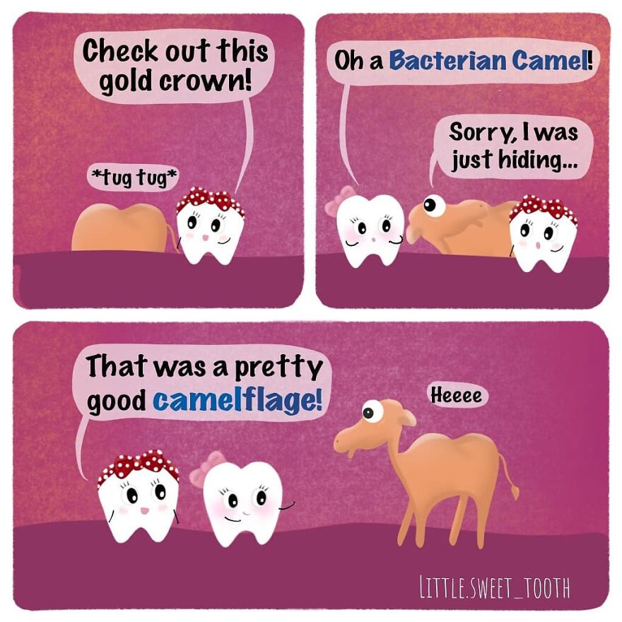 Dentist Uses His Free Time To Create Comics About His Profession And They Are Very Cute