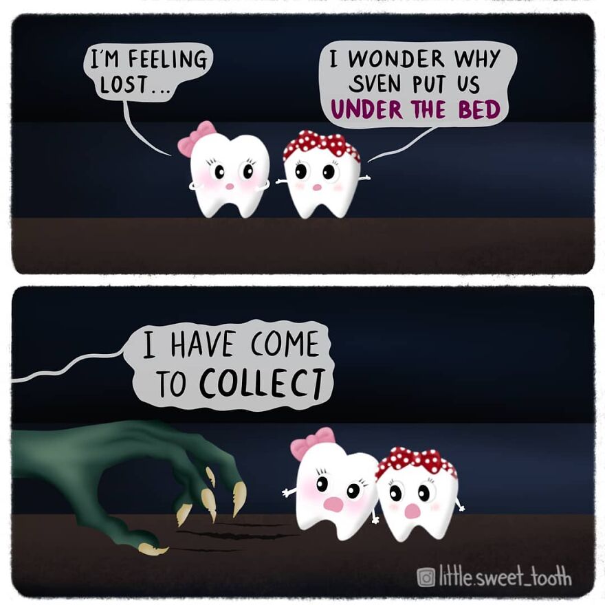 Dentist Uses His Free Time To Create Comics About His Profession And They Are Very Cute