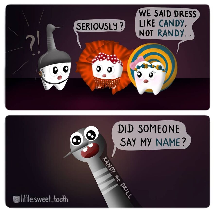 Dentist Uses His Free Time To Create Comics About His Profession And They Are Very Cute