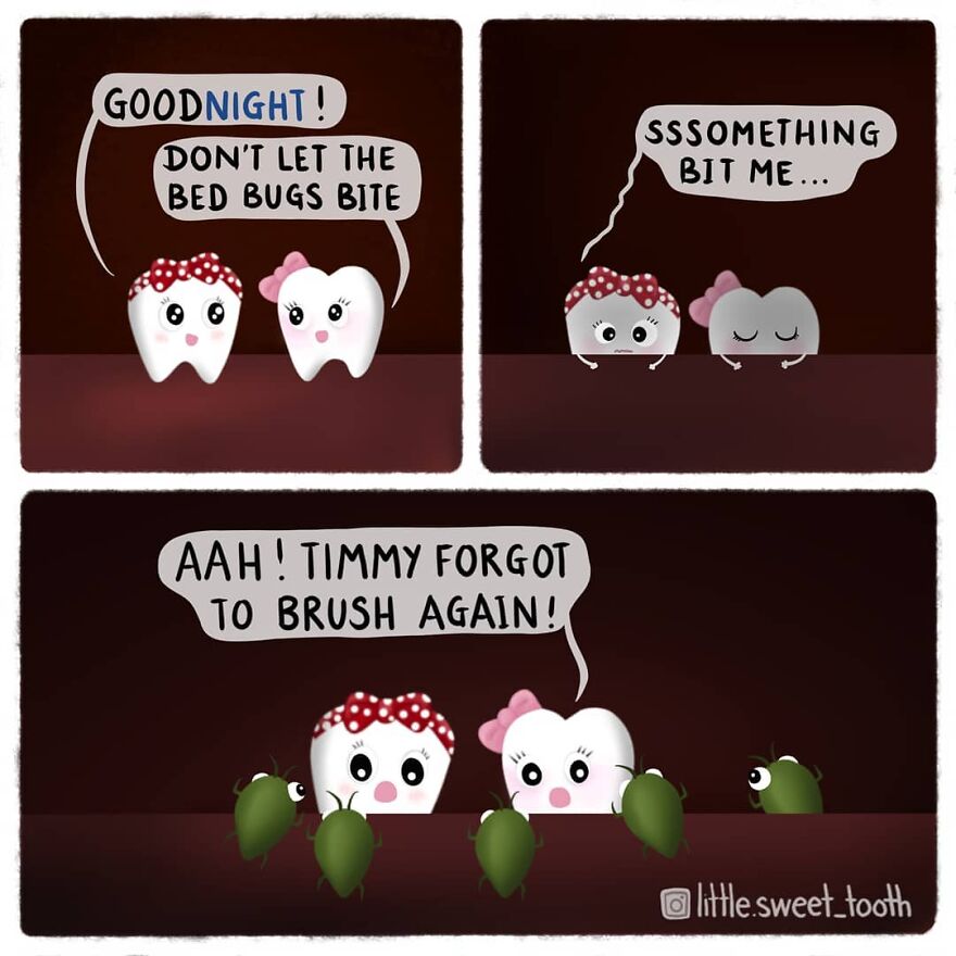 Dentist Uses His Free Time To Create Comics About His Profession And They Are Very Cute