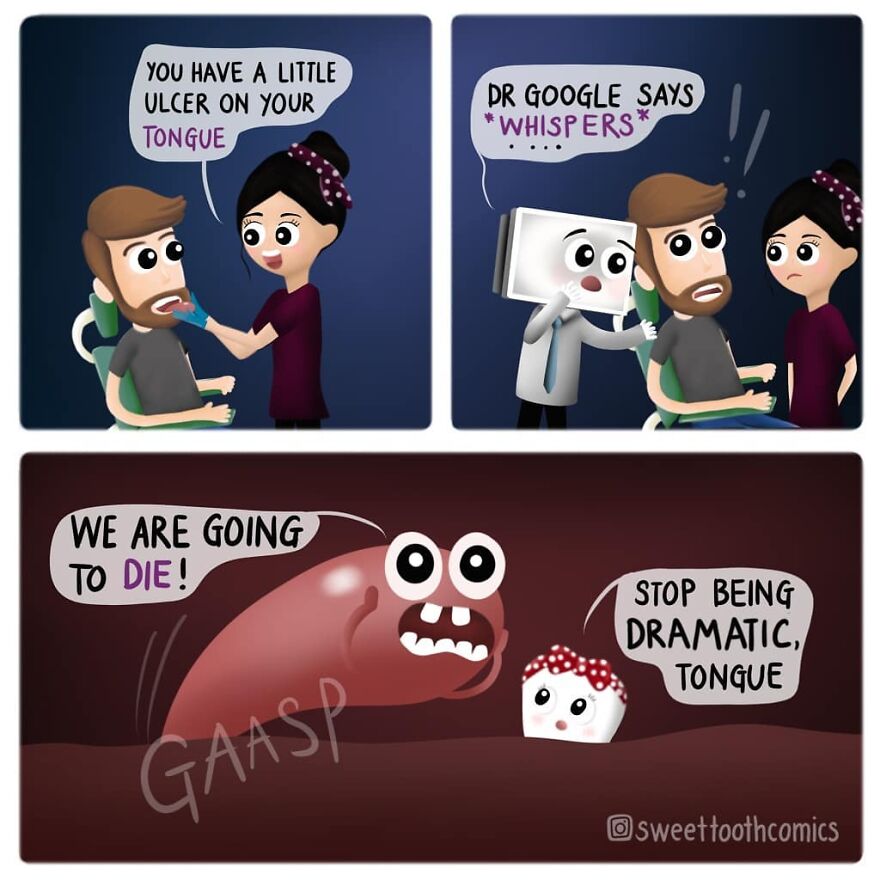 Dentist Uses His Free Time To Create Comics About His Profession And They Are Very Cute