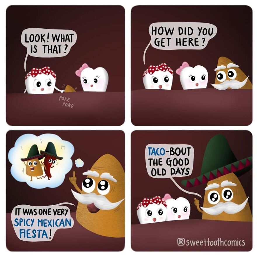 Dentist Uses His Free Time To Create Comics About His Profession And They Are Very Cute