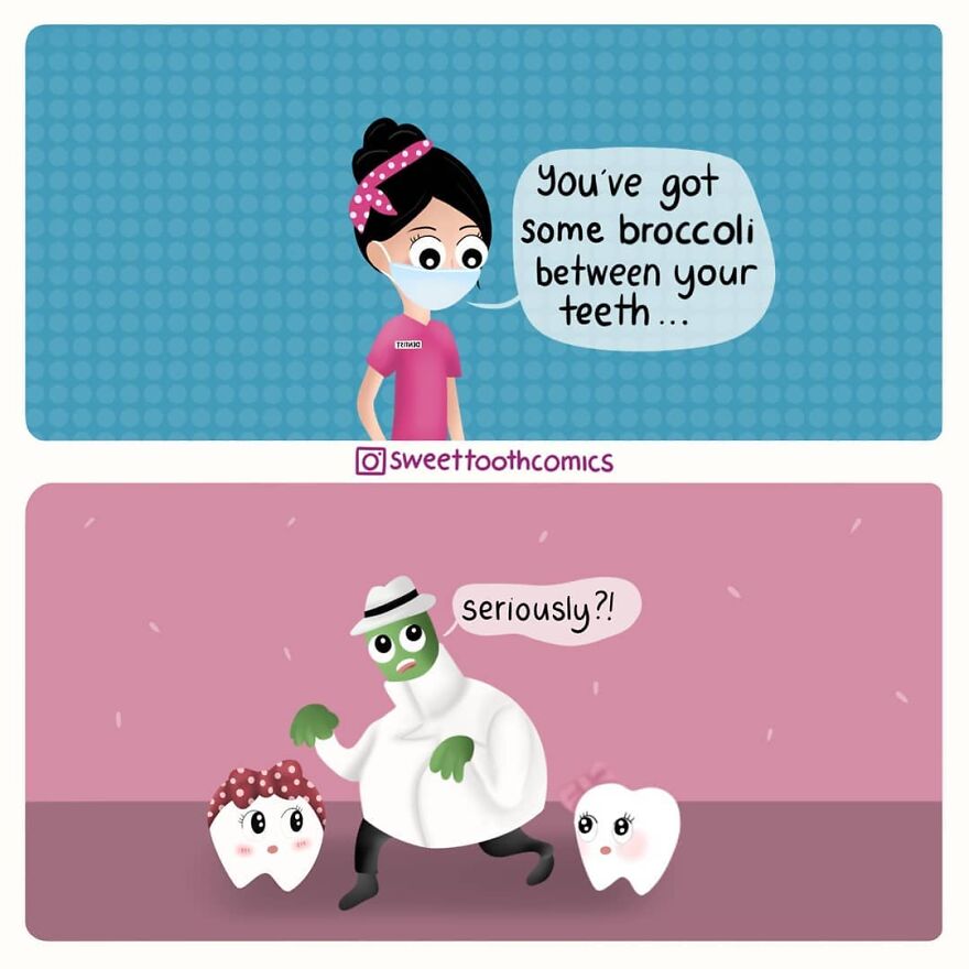 Dentist Uses His Free Time To Create Comics About His Profession And They Are Very Cute