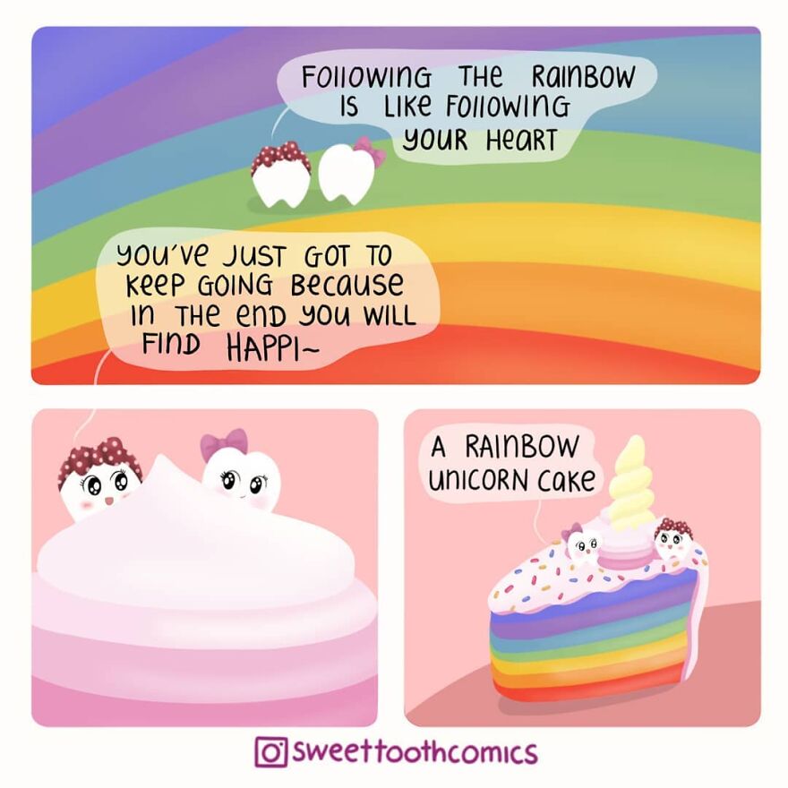 Dentist Uses His Free Time To Create Comics About His Profession And They Are Very Cute