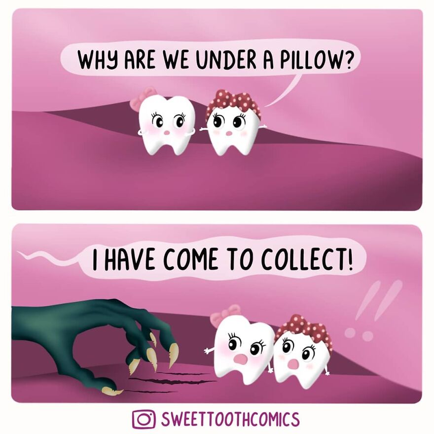 Dentist Uses His Free Time To Create Comics About His Profession And They Are Very Cute