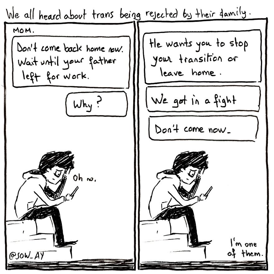 I Draw Comics About My Life As A Transgender Guy