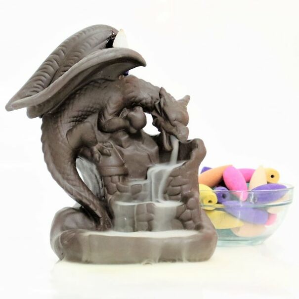 Ceramic Waterfall Incense Burner Ceramic Waterfall Incense Burner