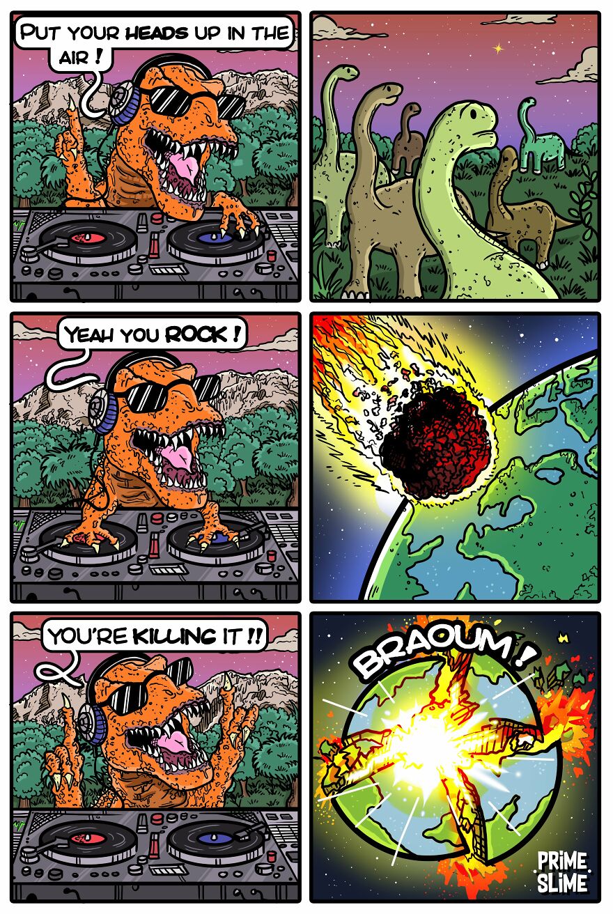 French Artist Makes Dark Comics With Unexpected Endings (25 Comics)