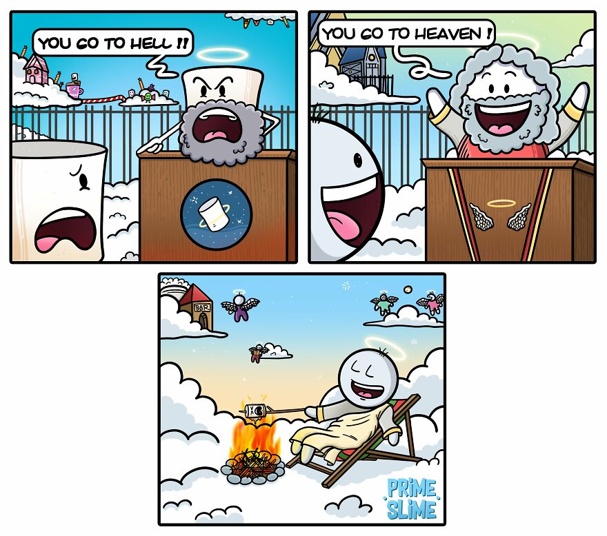 French Artist Makes Dark Comics With Unexpected Endings (25 Comics)