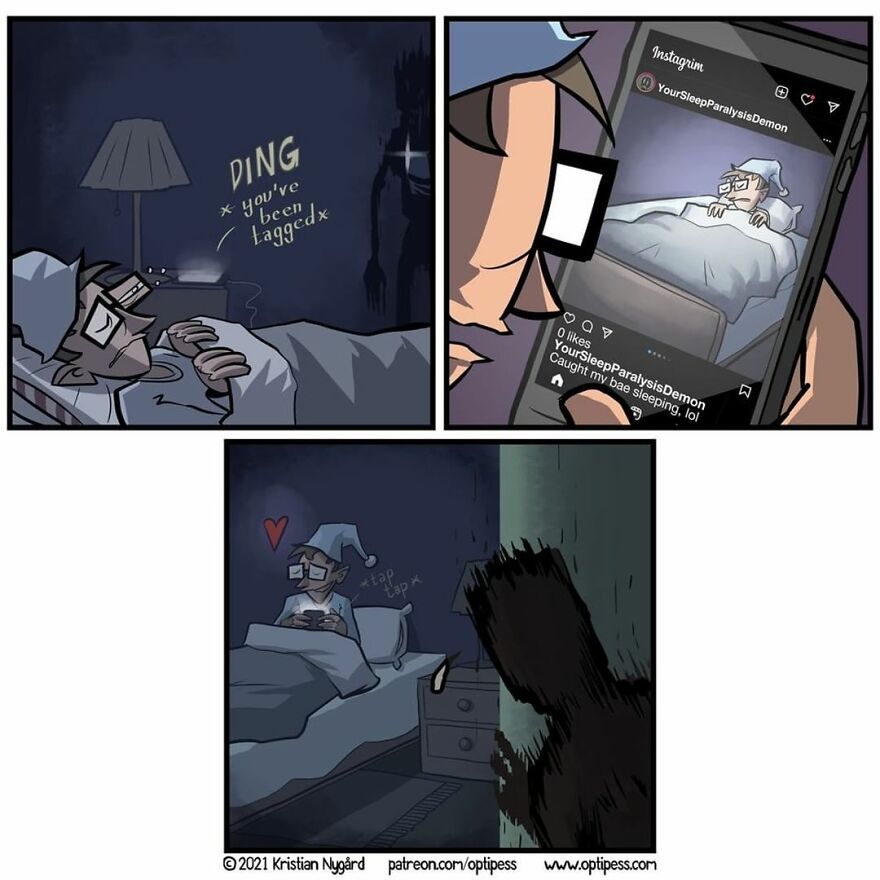 Enjoy Comics With Twisted Endings By Kristian Nygård