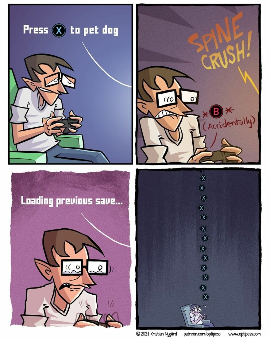 Enjoy Comics With Twisted Endings By Kristian Nygård