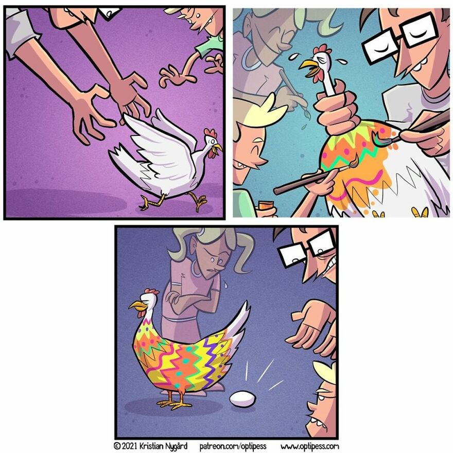 Enjoy Comics With Twisted Endings By Kristian Nygård