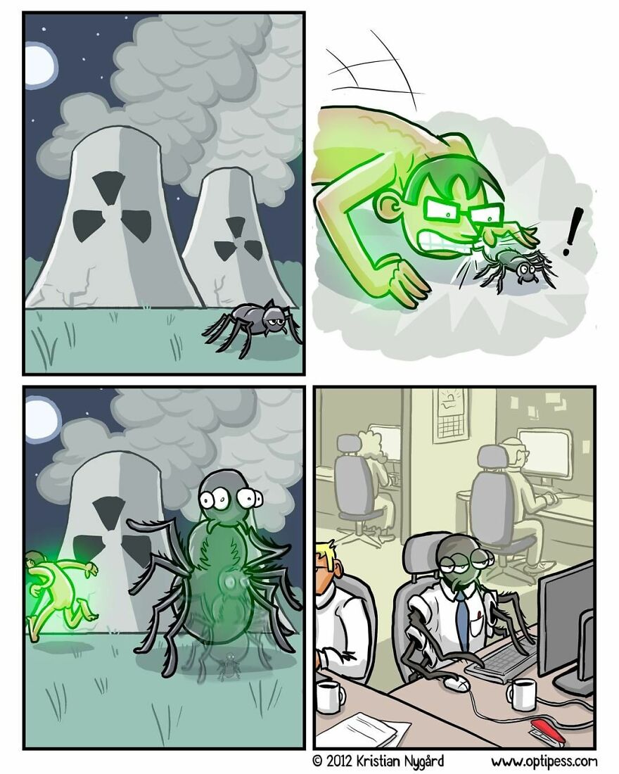 Enjoy Comics With Twisted Endings By Kristian Nygård