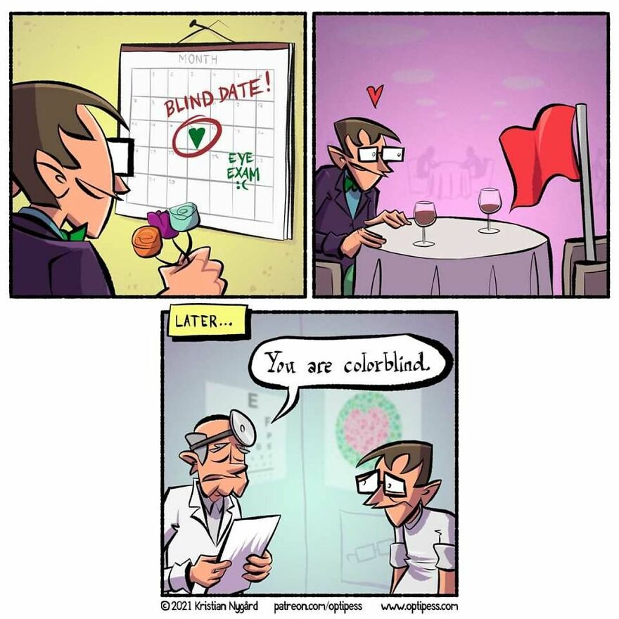 Enjoy Comics With Twisted Endings By Kristian Nygård