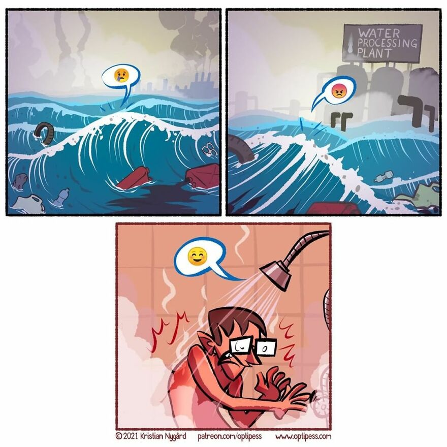 Enjoy Comics With Twisted Endings By Kristian Nygård