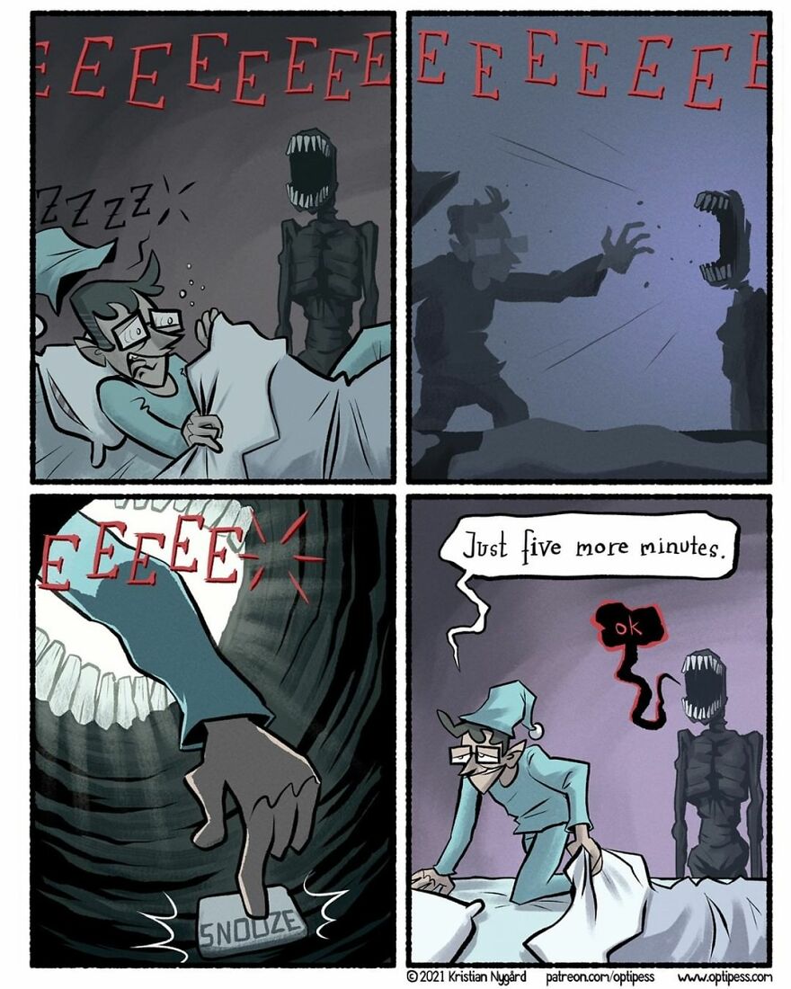 Enjoy Comics With Twisted Endings By Kristian Nygård