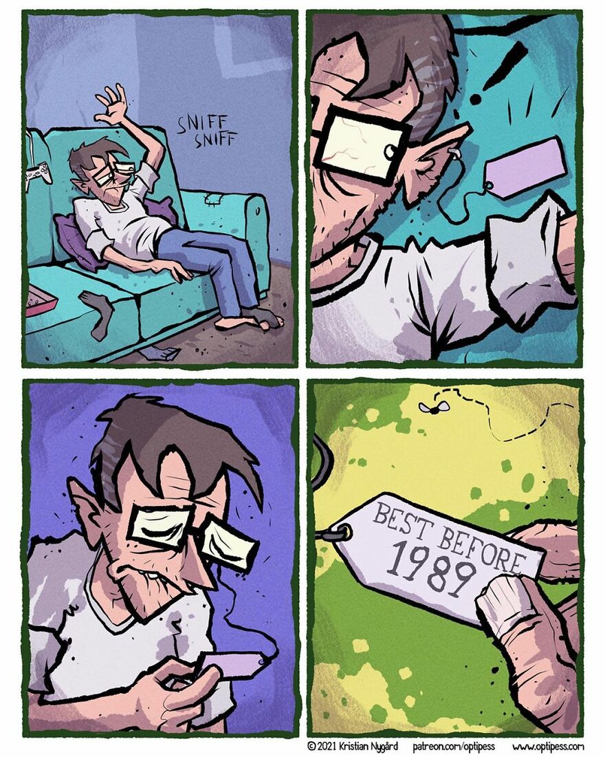 Enjoy Comics With Twisted Endings By Kristian Nygård