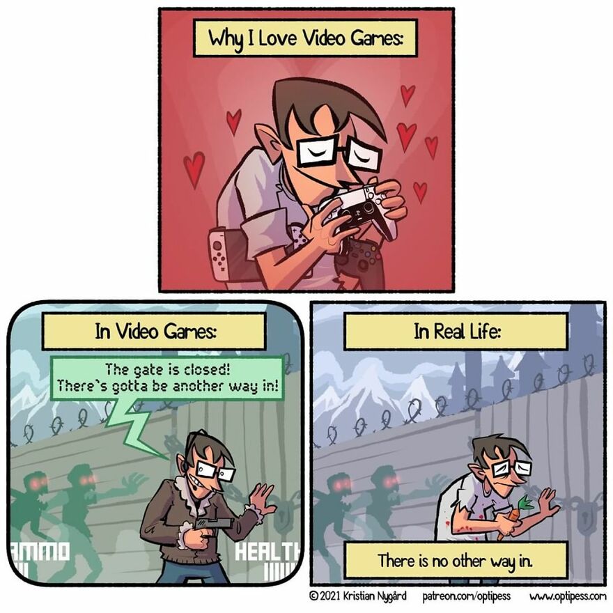 Enjoy Comics With Twisted Endings By Kristian Nygård