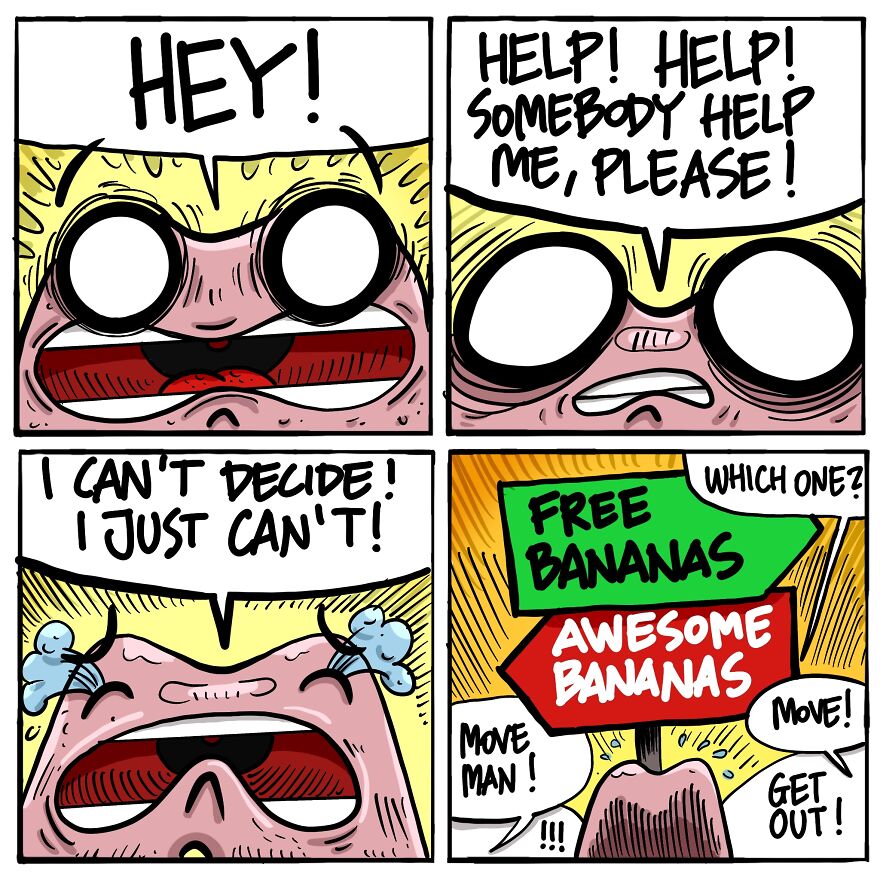 Fingerman Comic Strip