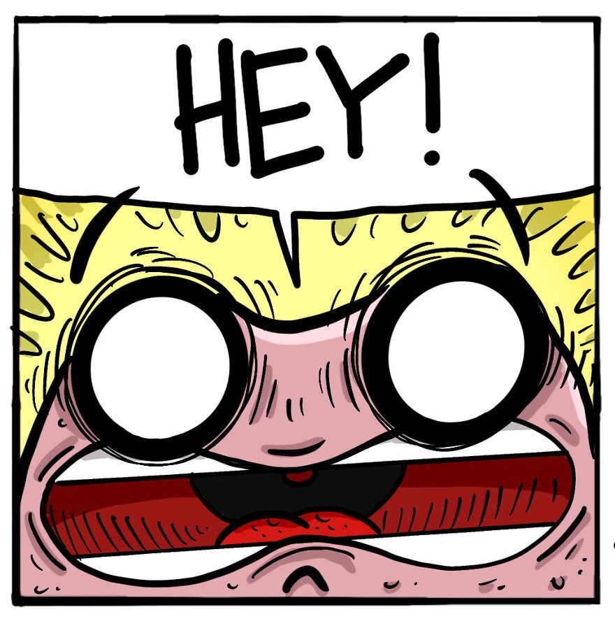 Fingerman Comic Strip