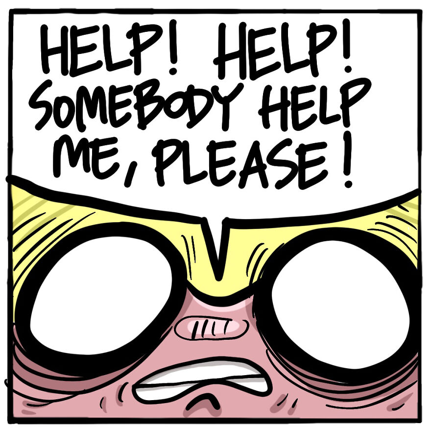 Fingerman Comic Strip