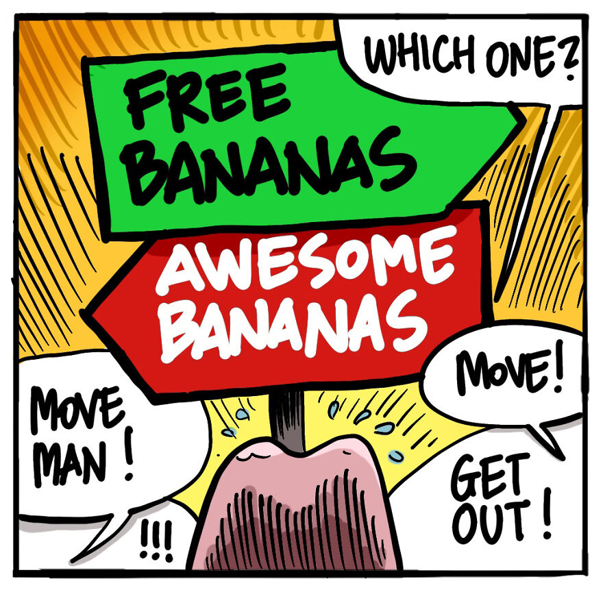 Fingerman Comic Strip