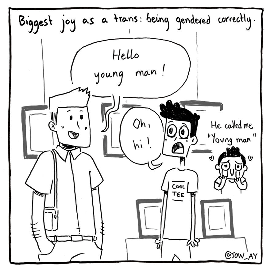 I Draw Comics About My Life As A Transgender Guy