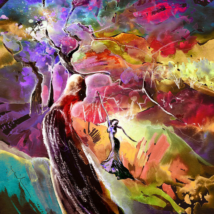 "Sadness Painting" By Miki De Goodaboom