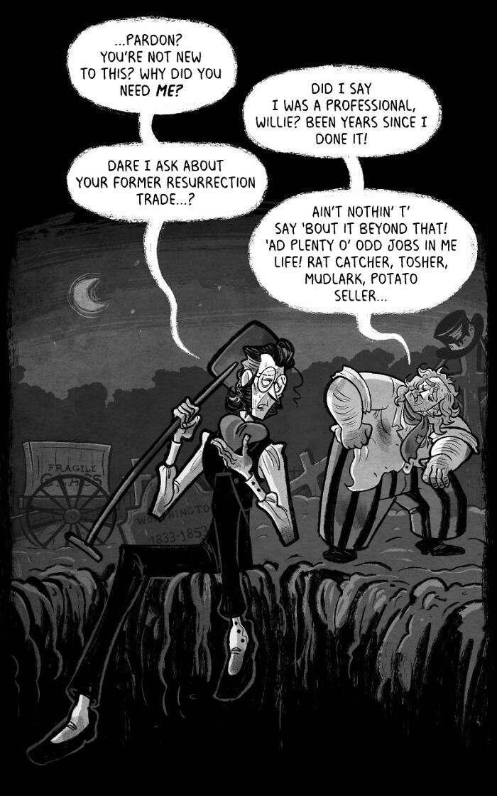 I Created A Horror Webcomic About Grave Robbing, And Other Fun, Morally Questionable Deeds