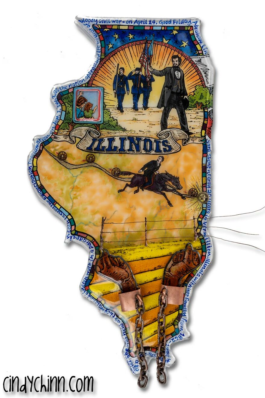 I Told A Historic Story Using Glass Art