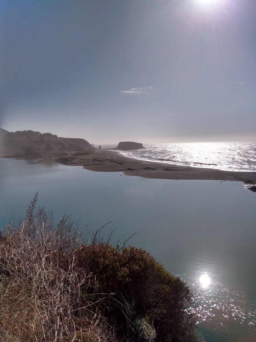This River Empties Into The Pacific Ocean.