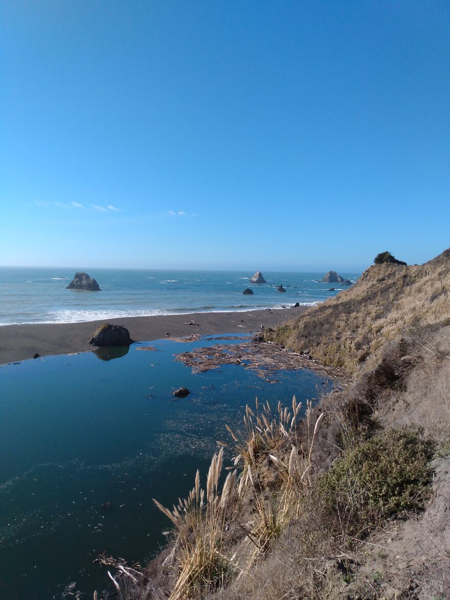 This River Empties Into The Pacific Ocean.