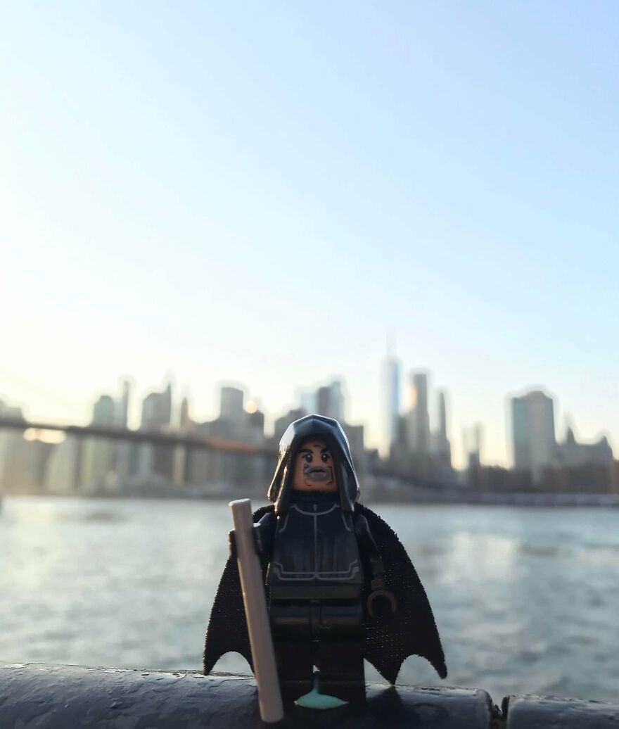 The Monk In New York, USA